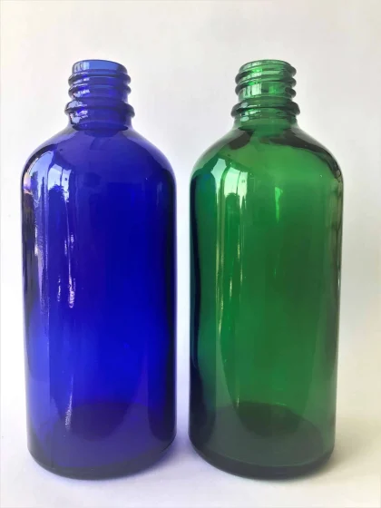 100 ml Glass Bottle - Emerald Green