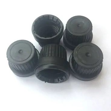 Caps for Glass Bottles Tamper-Evident Black 10-pack